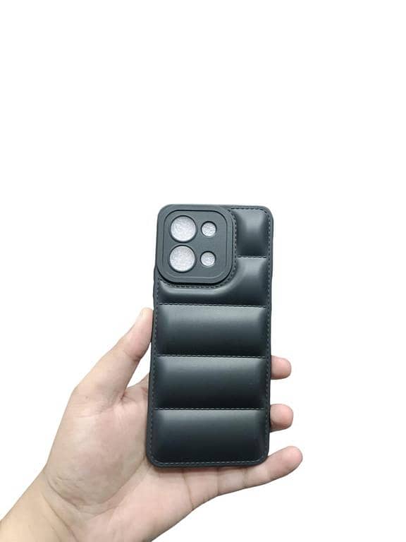 Xiaomi Mi 11 Lite / Mi 11 Lite 5G NE Soft Matte Puffer Down Jacket TPU Case with Camera Protection
