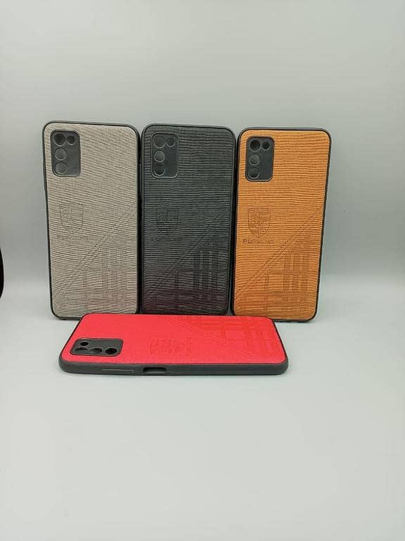 Samsung Galaxy A03s / A02s Soft Matte Puffer Camera Protection Back Cover