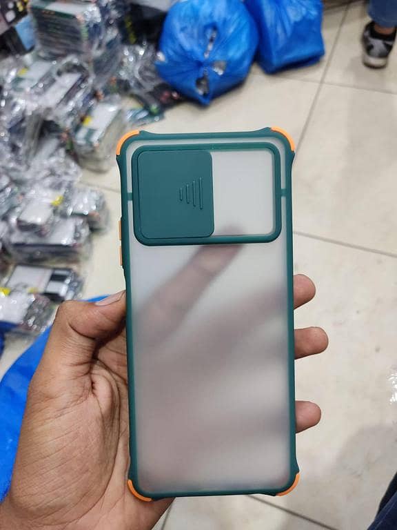 Infinix Note 10 Pro Camera Lens Protector Back Cover with Sliding Shutter Feature