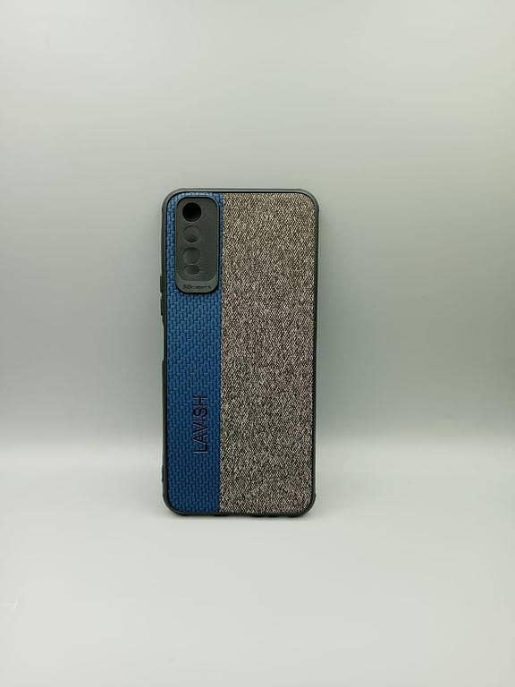 Premium Double Color Leather Case for Vivo Y20, Y20s, Y20G, Y12S, Y12A