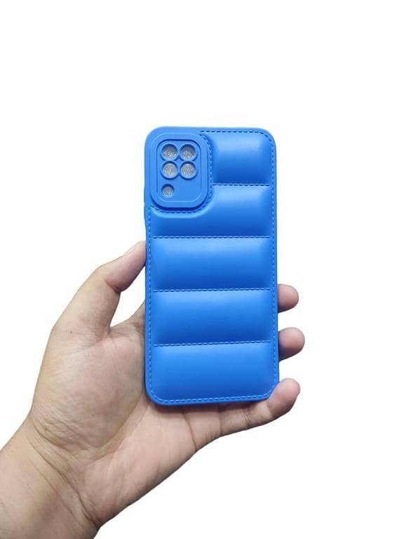 Soft Puffer Down Jacket Case for Huawei Nova 7i - Camera Protection