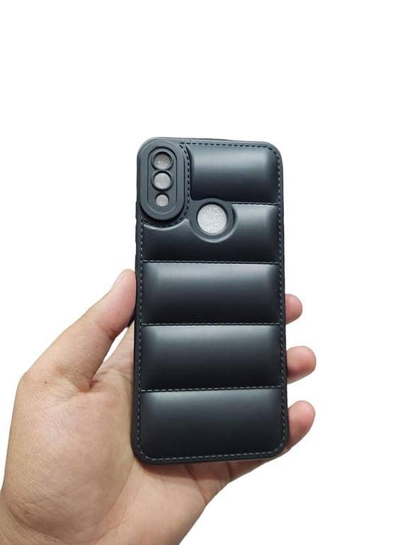 Soft Puffer Case for Redmi Note 7 with Camera Protection