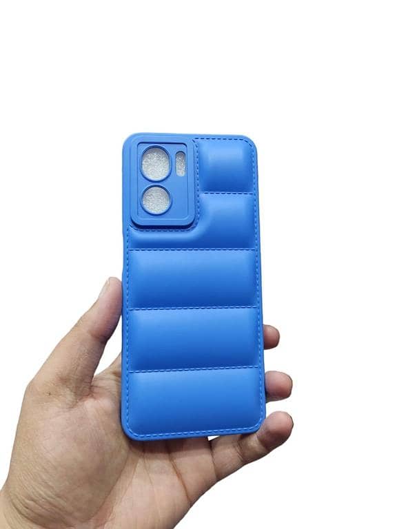 OPPO A57 4G Silicone Glossy Shockproof Back Cover with 6D Plating and Lens Protector