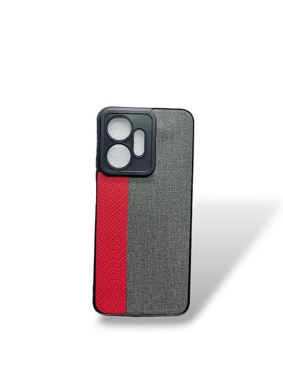 Infinix Zero 20 Soft Puffer Jacket Back Cover with Camera Protection Case