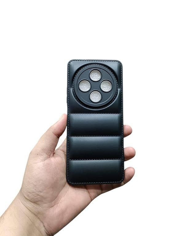 Redmi 14C / Poco C75 Soft Matt Puffer Down Jacket Phone Case with Camera Protection