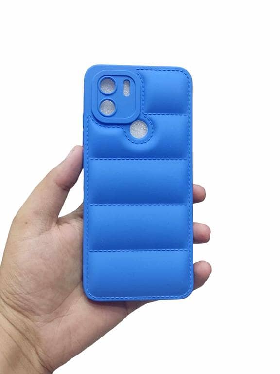 Soft Down-Jacket Matt Back Case Cover for Redmi A2 Plus / A1 Plus (a1+ / a2+)