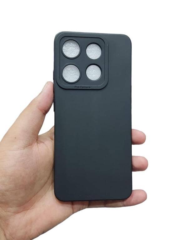 Soft Matt Camera Armor Back Cover for Infinix Smart 7 and Tecno Spark GO 2023 - Ultimate Protection