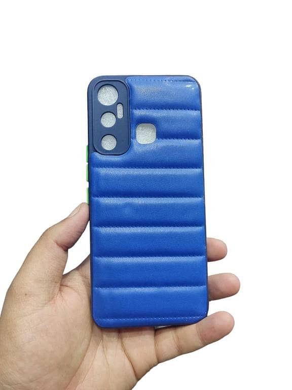 Infinix Hot 11 TPU Case with Soft Matt Color Buttons for Camera Protection - Matte Scrub, Shockproof Back Cover