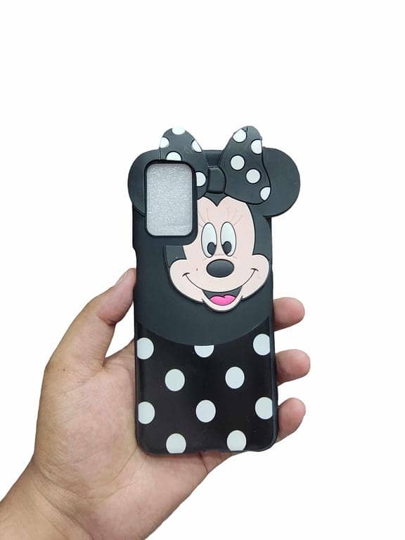 Mickey Mouse Cartoon Back Cover for OPPO A16 - Hello Kitty Design