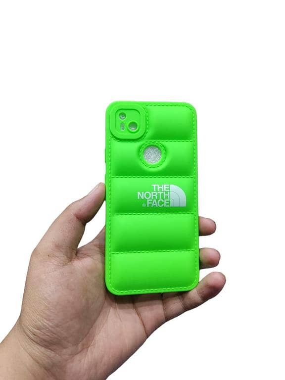 Google Pixel 4A (4G) Down Jacket Case with Soft Puffer Camera Protection