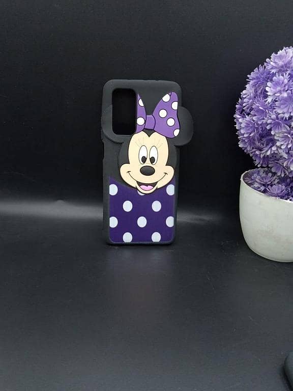 Mickey and Minnie Mouse Hello Kitty Cartoon Case for Mi 10T