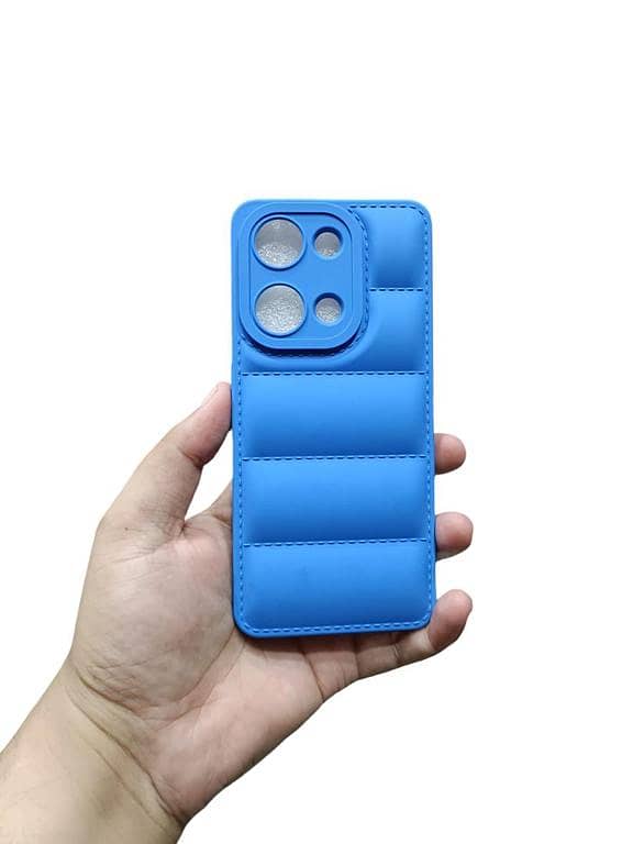 OnePlus Nord 3 / OnePlus ACE 2V Soft Puffer Down Jacket Phone Case with Bubble Camera Protection