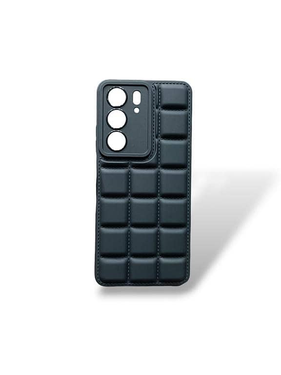 Realme C75 4G, C75x, C71 Soft Puffer Down Jacket Design Phone Case with Camera Protection