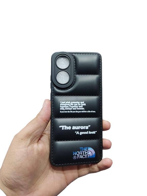 OPPO A78 4G Soft Puffer Case for Camera Protection and Back Cover