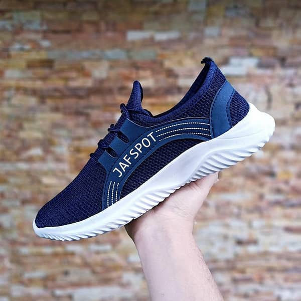 Jaf Spot Breathable Sneakers for Men - Outdoor Fitness Walking and Casual Sports Shoes