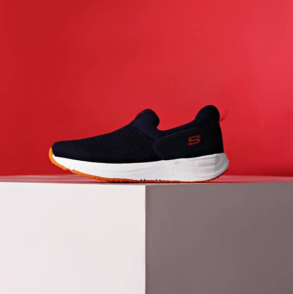 Jafspot Skechers Smooth Moves Slip-On Sneakers for Men