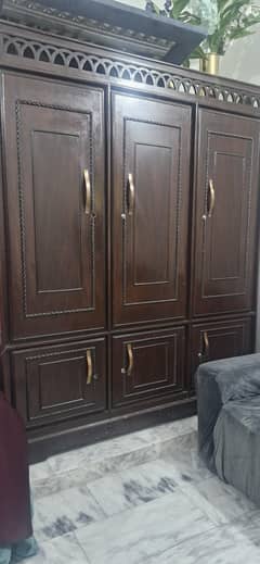 pure wood cupboard for sale (used)
