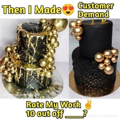 cake by New cooking style