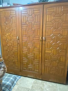 Bed and Wardrobe