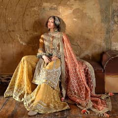 Sobia nazir bridal Mehndi Dress for sale