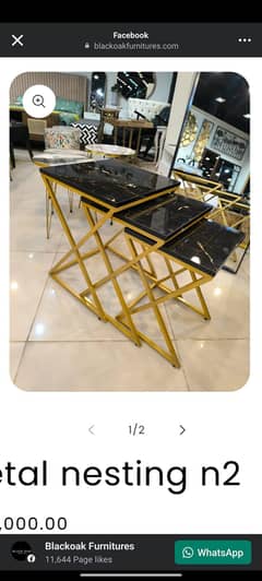 nesting tables and coffee tables