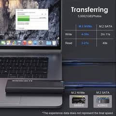 M2 NVMe SATA SSD enclosure adapter