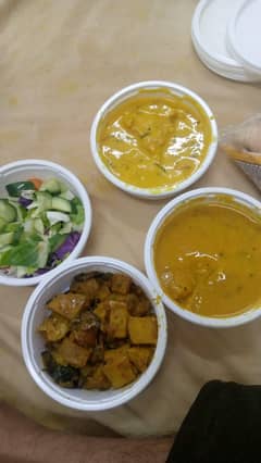 homemade lunch box service or event meals