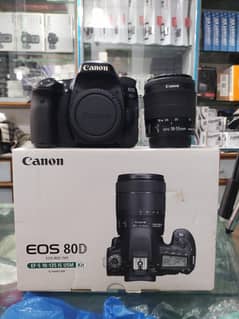 Canon 80D With 18-55mm Stm Lens