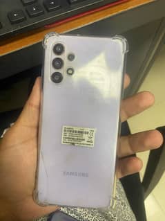 Samsung A32 6/128 with box exchange possible only iphone pta approved