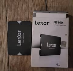 LEXAR 1TB SSD NS100 2.5 inch 6 gb/s, with Sata Usb 3 adapter