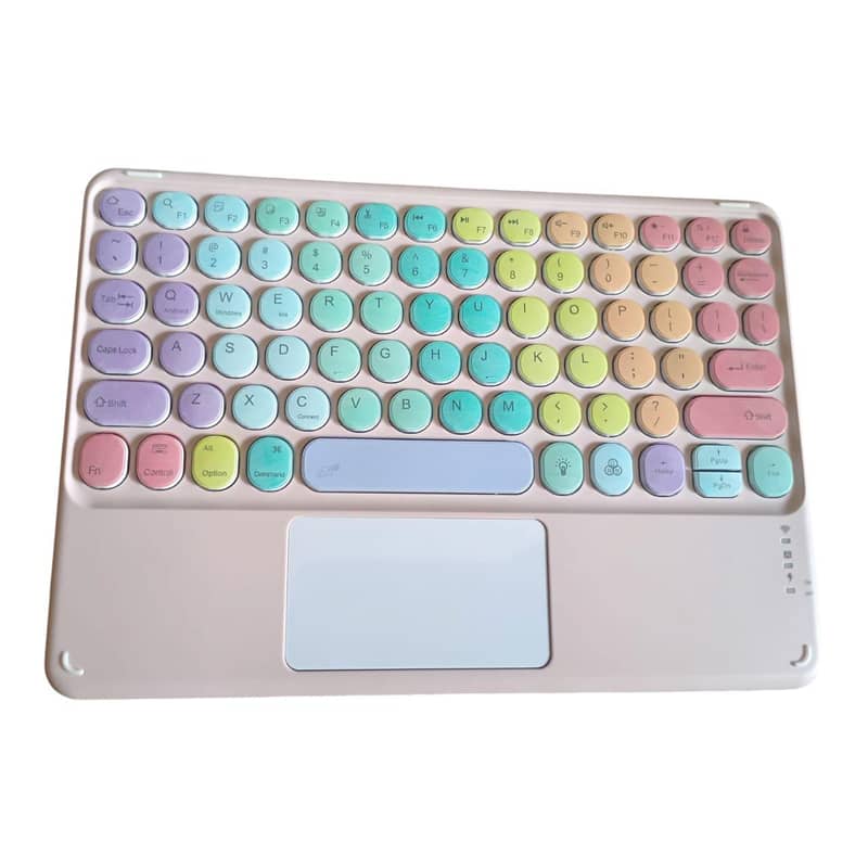 Colourful Bluetooth RGB Light Keyboard With touchpad 3