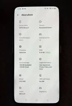 OPPO RENO 2F