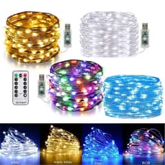 Twinkle Lights Super Bright Fairy Lights with Remote, Waterproof
