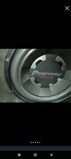 car bass and amplifier