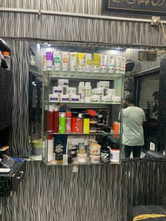 barber saloon all accessories urgent sale