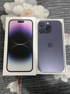 14 pro max 1Tb deep purple Factory unlocked non pta