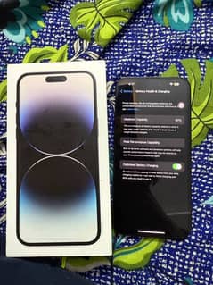 Apple iPhone 14 Pro max 256GB LLA Non pta full sim time