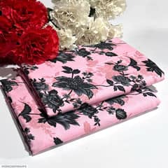 2pc women unstitched printed suit