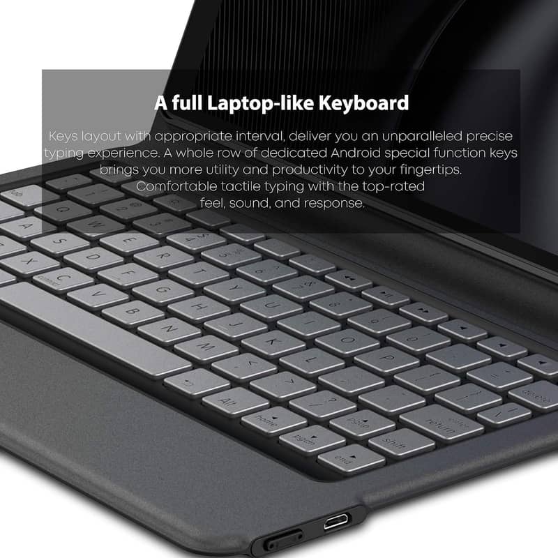 Galaxy Tab A 10.1 2016 Keyboard Case with Screen Protector & Stylus, 6