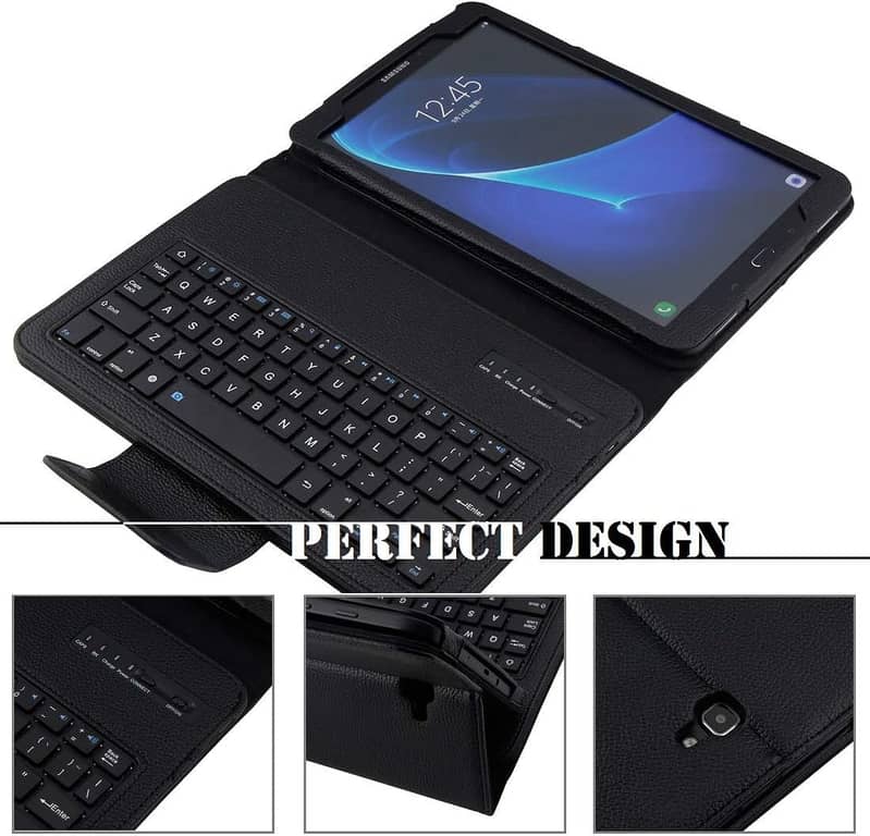 Galaxy Tab A 10.1 2016 Keyboard Case with Screen Protector & Stylus, 14