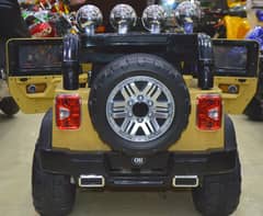 kids Electric charging jeep stock