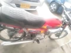 motor cycle in perfect condition for sale