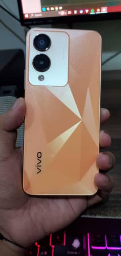 vivo y17s complete 4+4 /128gb. with box charger