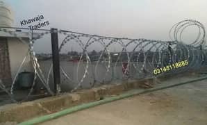 installer & Supplier Concertina Barbed Wire Chainlink Fence Razor Wire