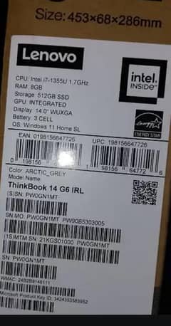 Lenovo Thinkbook 14 G6 IRL