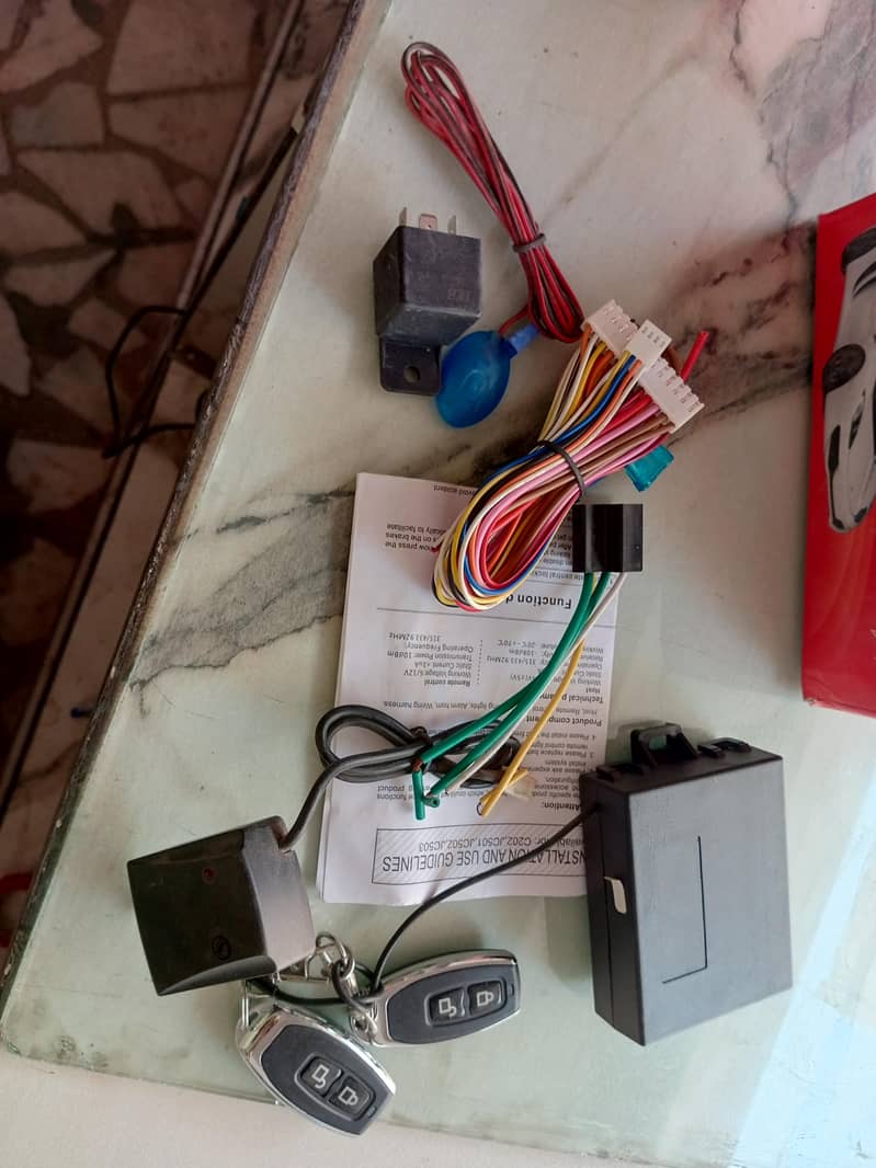 Universal Car Alarm System WhatsApp 03064339900 6