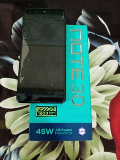 Infinix Note 30 8 +8gb /256gb with box 0,3,1,3,4,1,1,6,9,8,4