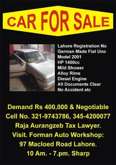German Made. Model. 2001 HP. 1400cc Mild Shower. Alloy Rims. Diesel