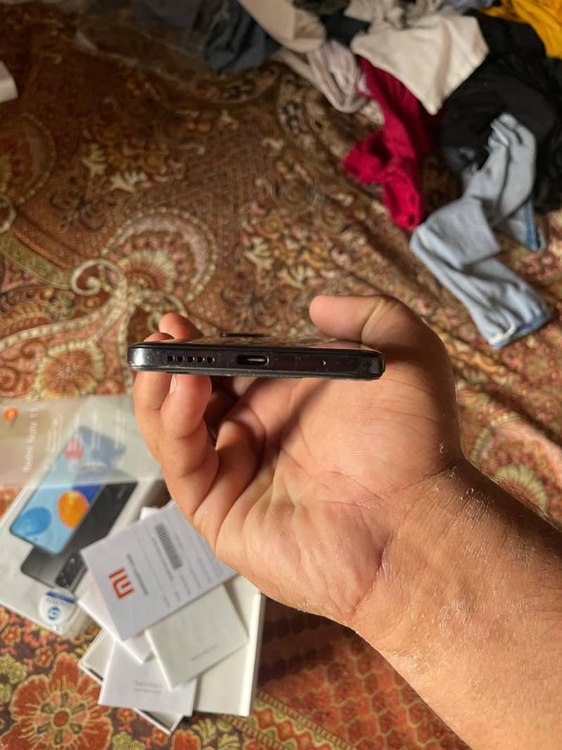 redmi note 11  6ram 128 rom official pta with box exchange possible 3