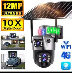 4g (Sim)Solar camera with battery backup